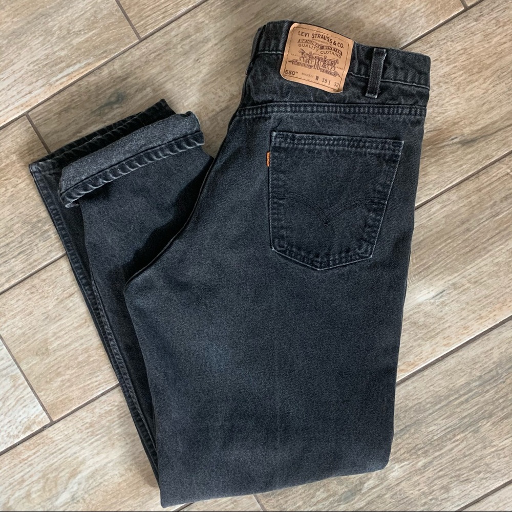 Vintage Levi’s 550 Orange Tab relaxed fit jeans